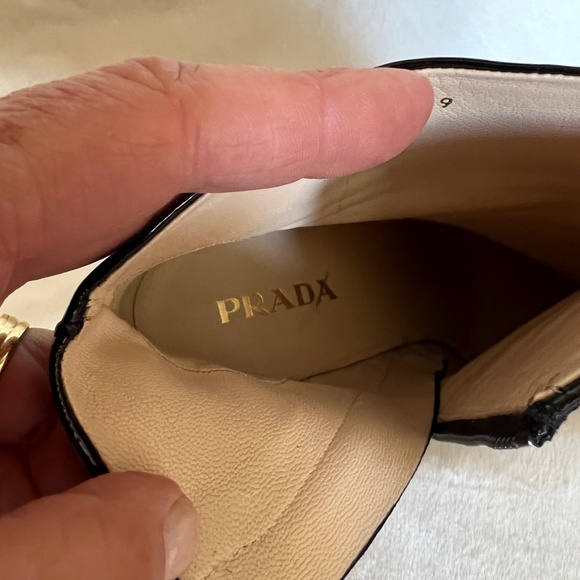 Prada Black Patent Leather Booties - Picture 6 of 7